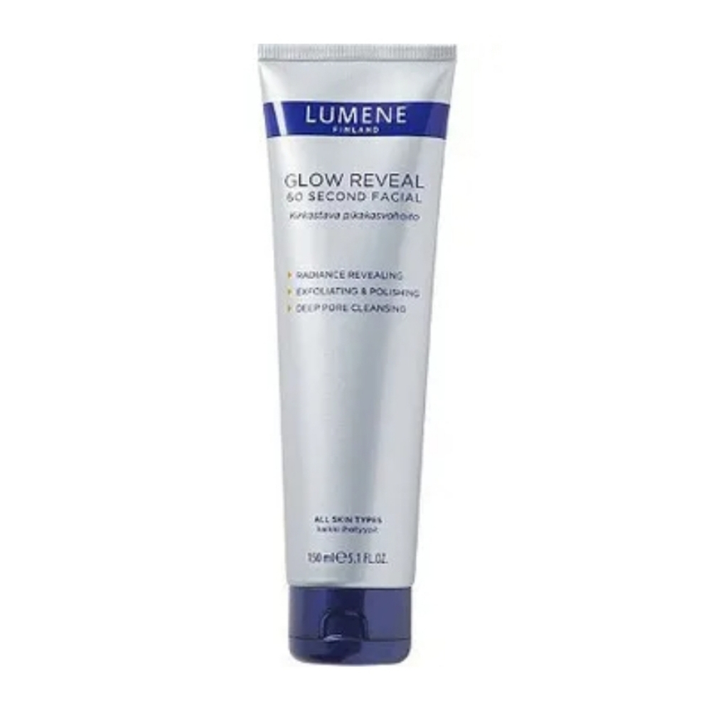 Lumene Finland Glow Reveal 60 Second Facial Treatment 5.1 oz All Skin Types NEW